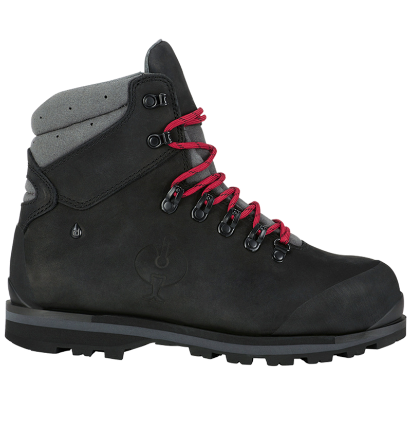 S7: S7L Veiligheidsschoenen e.s. Alrakis II mid + zwart/titaan/robijn 3