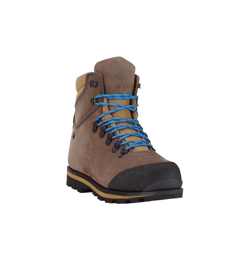 S7: S7L Veiligheidsschoenen e.s. Alrakis II mid + schors/walnoot/atol 4