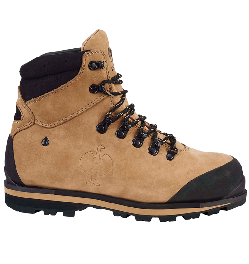 S7: S7L Veiligheidsschoenen e.s. Alrakis II mid + amandelbruin/zwart 4