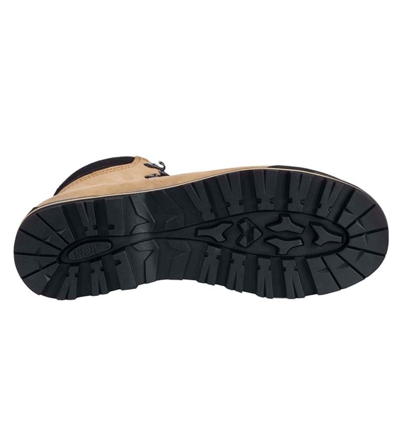 S7: S7L Veiligheidsschoenen e.s. Alrakis II mid + amandelbruin/zwart 6