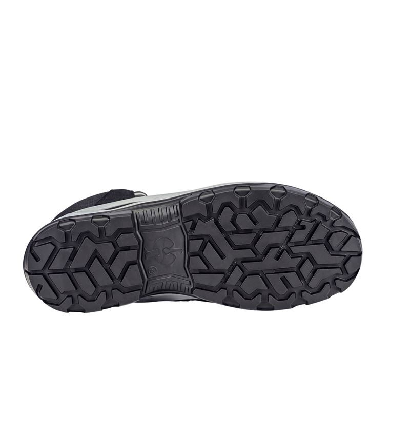 S3: S3 Veiligheidsschoenen e.s. Kastra II mid + zwart/platina 6