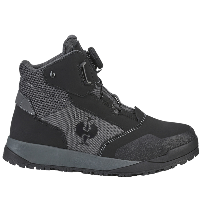 S7: S7 Veiligheidsschoenen e.s. Murcia mid + carbongrijs/zwart 2