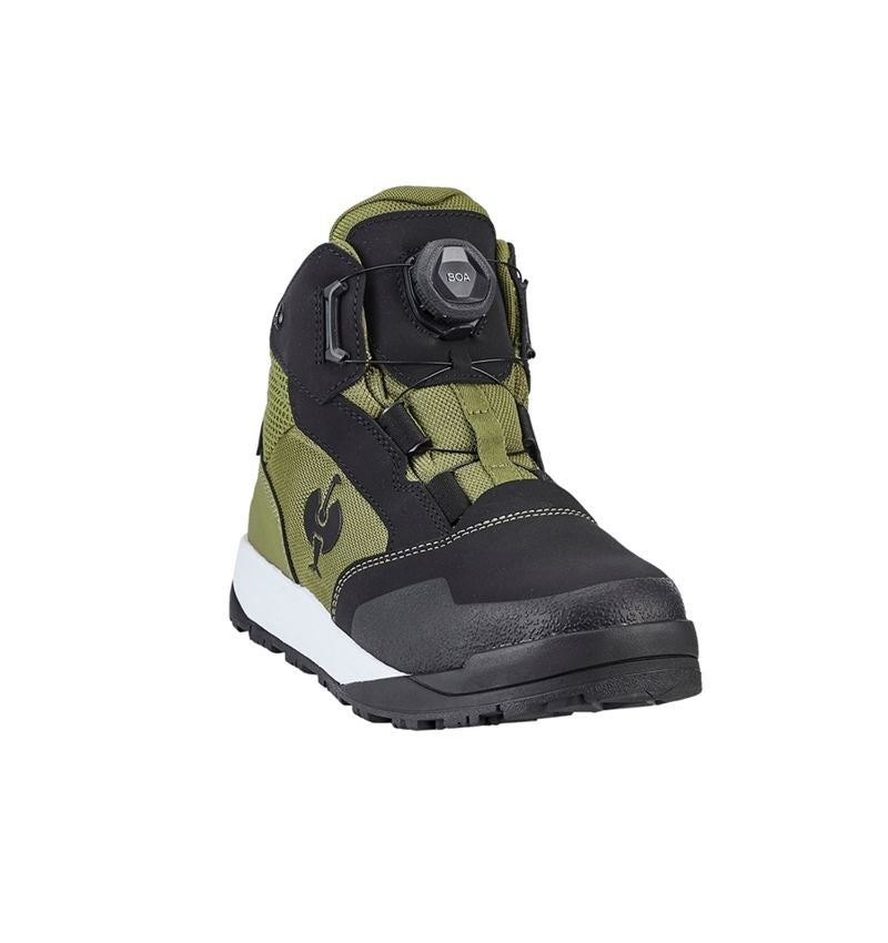 S7: S7 Veiligheidsschoenen e.s. Murcia mid + zwart/berggroen 3