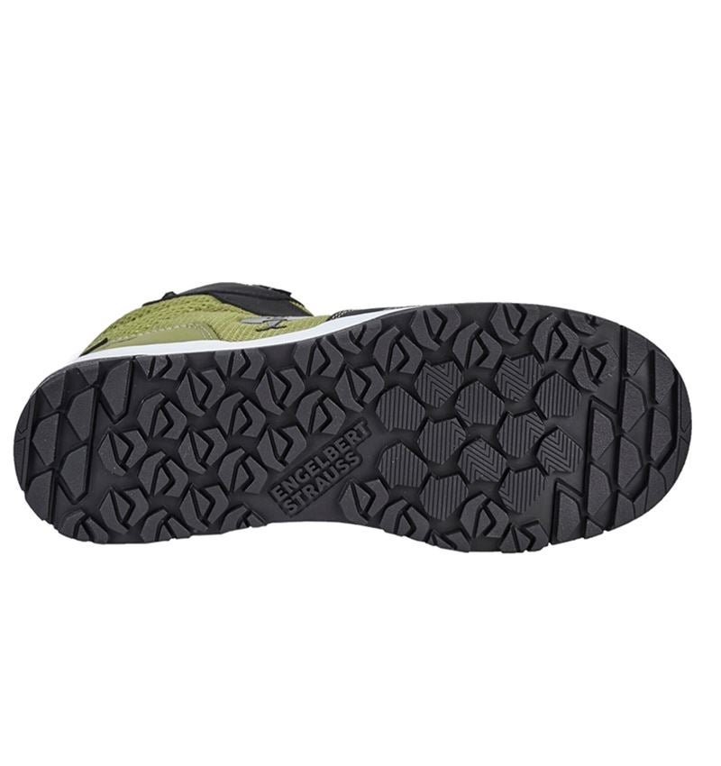 S7: S7 Veiligheidsschoenen e.s. Murcia mid + zwart/berggroen 4