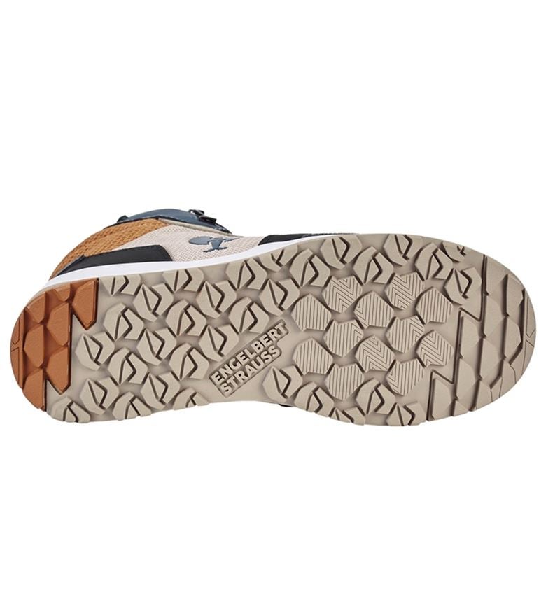 S7: S7 Veiligheidsschoenen e.s. Murcia mid + zwart/dolfijngrijs/amandelbruin 4