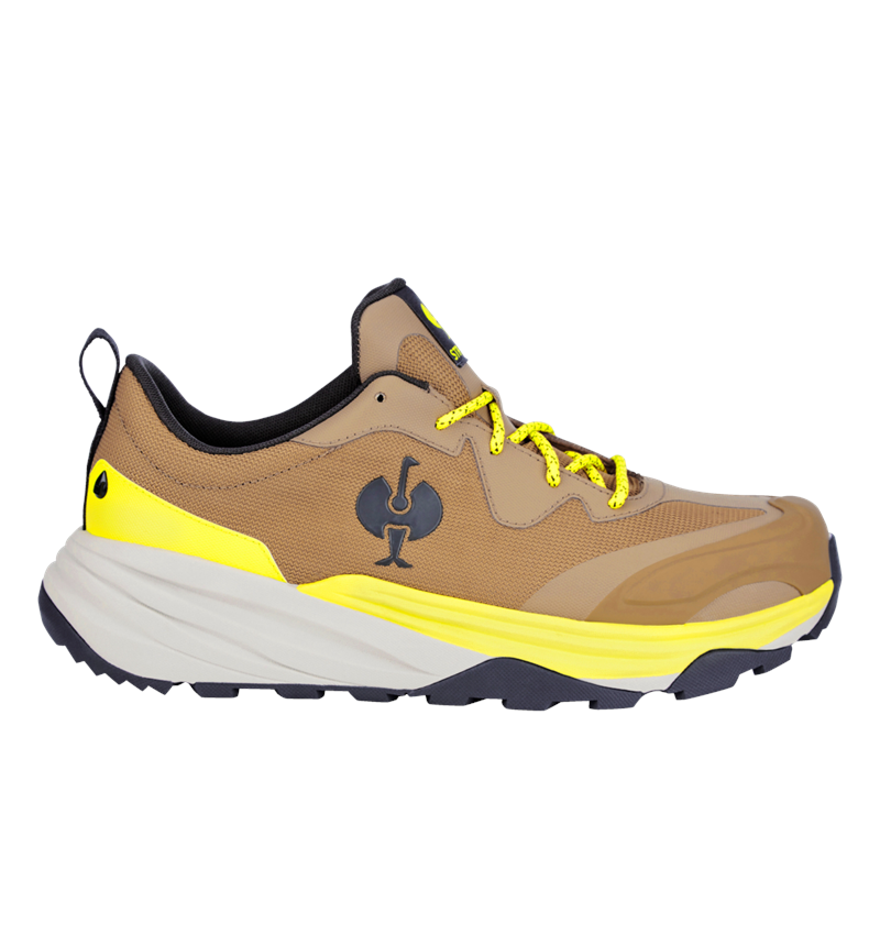 S6: S6 Veiligheidsschoenen e.s. Harlem low + amandelbruin 3
