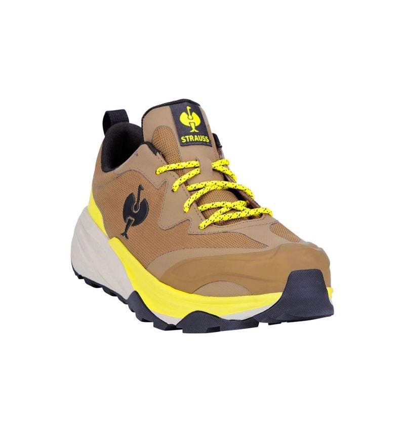 S6: S6 Veiligheidsschoenen e.s. Harlem low + amandelbruin 4