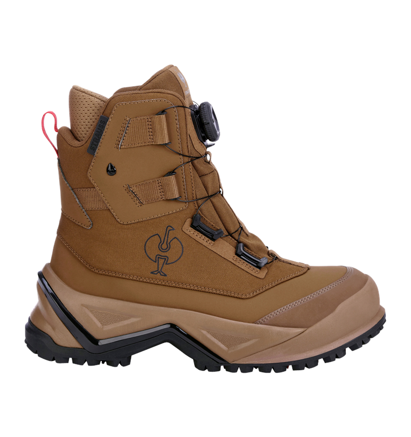 S7: S7S Veiligheidsschoenen Strauss.7002 high + woestijnbruin