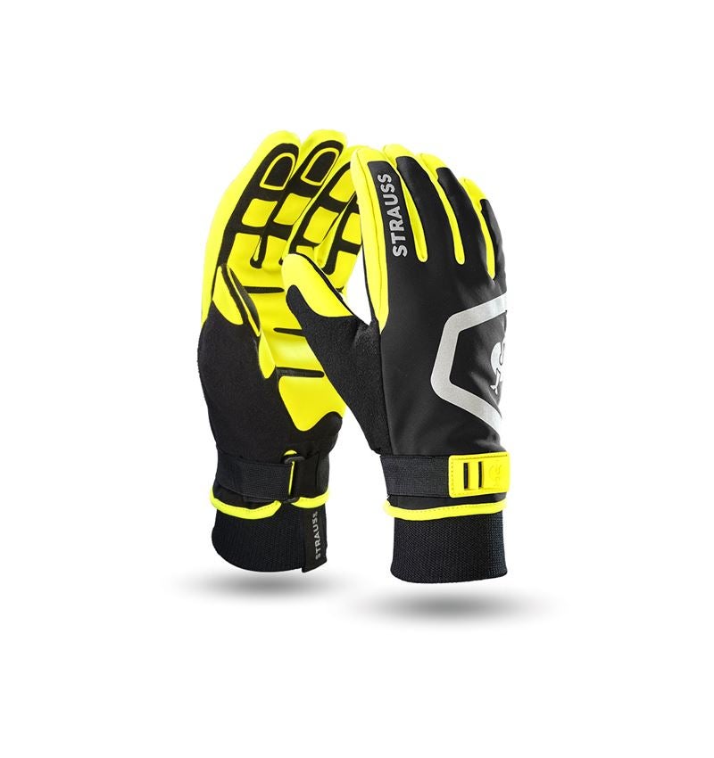 Onderwerpen: Handschoenen e.s.trail winter + zwart/zuurgeel/bazaltgrijs