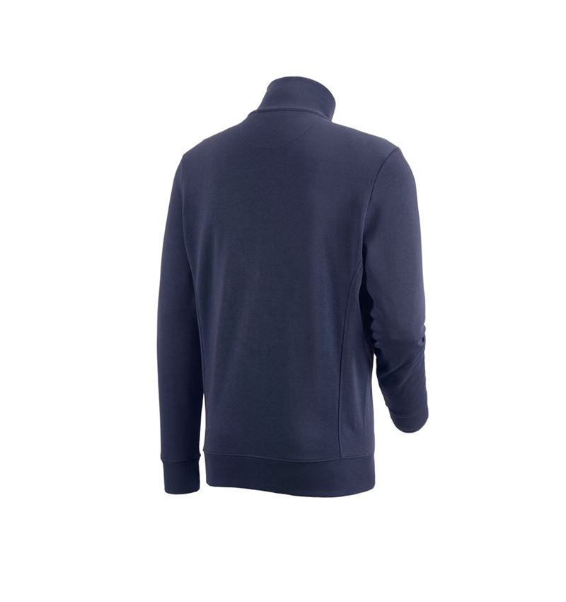 Bovenkleding: e.s. Sweatjack poly cotton + donkerblauw 1