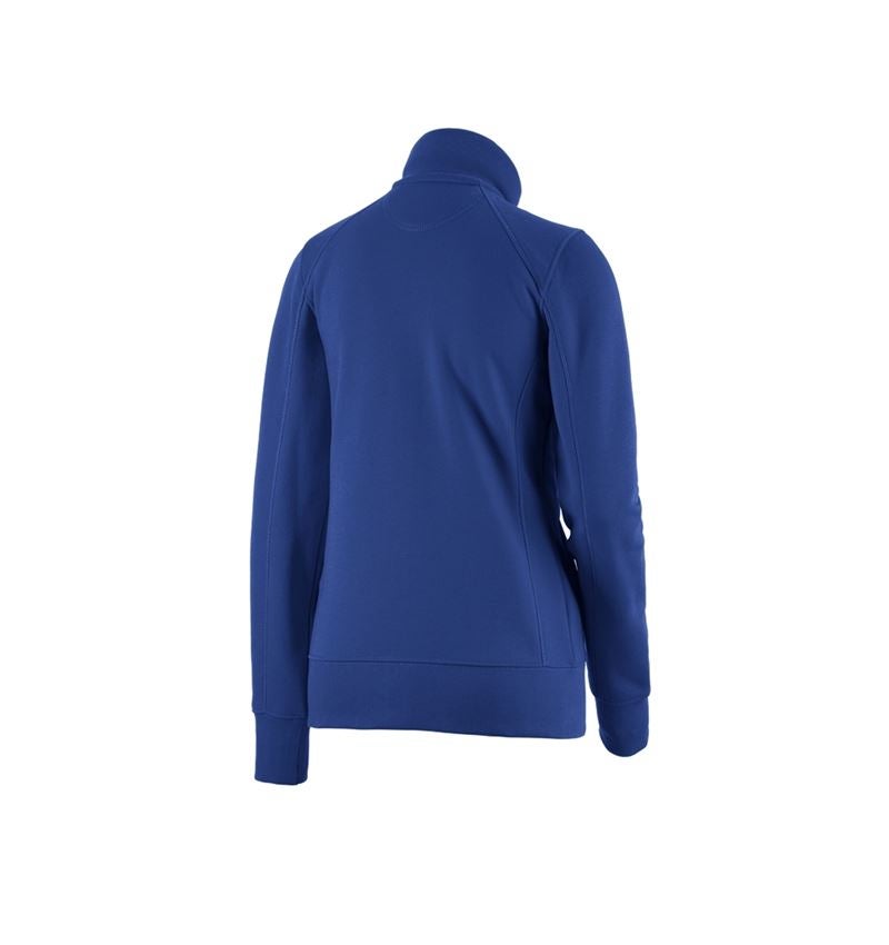 Bovenkleding: e.s. Sweatjack poly cotton, dames + korenblauw 2