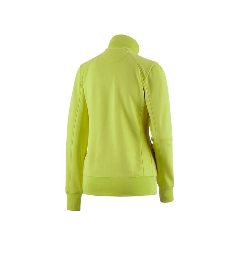 Bovenkleding: e.s. Sweatjack poly cotton, dames + meigroen 1