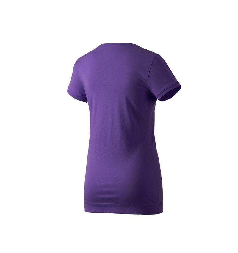 Bovenkleding: e.s. Long-Shirt cotton, dames + lilas 1