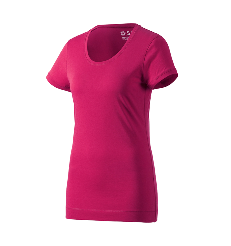 Bovenkleding: e.s. Long-Shirt cotton, dames + bessen 1