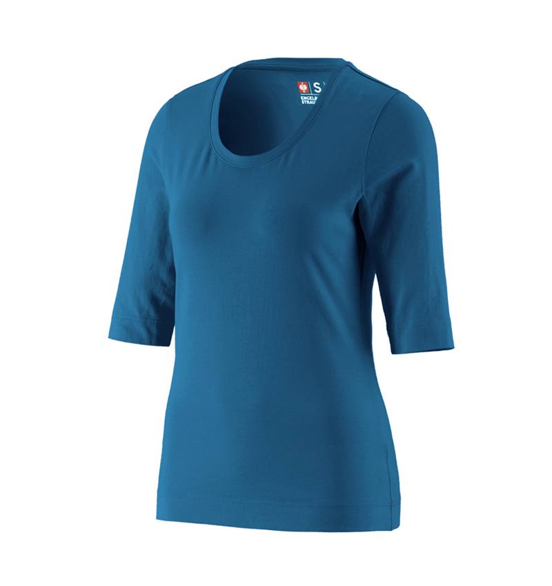 Bovenkleding: e.s. Shirt 3/4-mouw cotton stretch, dames + atol 2
