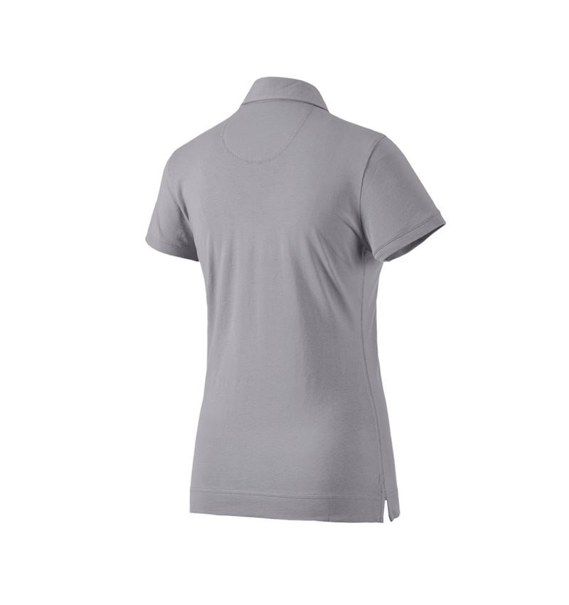 Bovenkleding: e.s. Polo-Shirt cotton stretch, dames + platina 3
