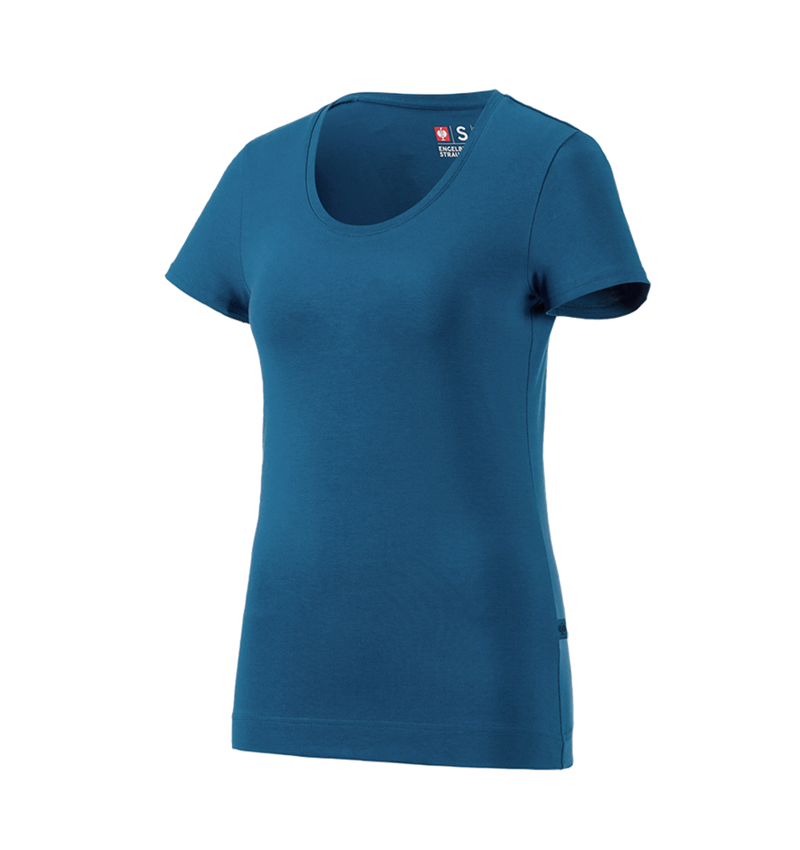 Bovenkleding: e.s. T-Shirt cotton stretch, dames + atol 3