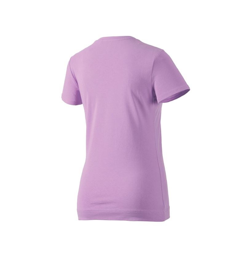 Bovenkleding: e.s. T-Shirt cotton stretch, dames + lavendel 4