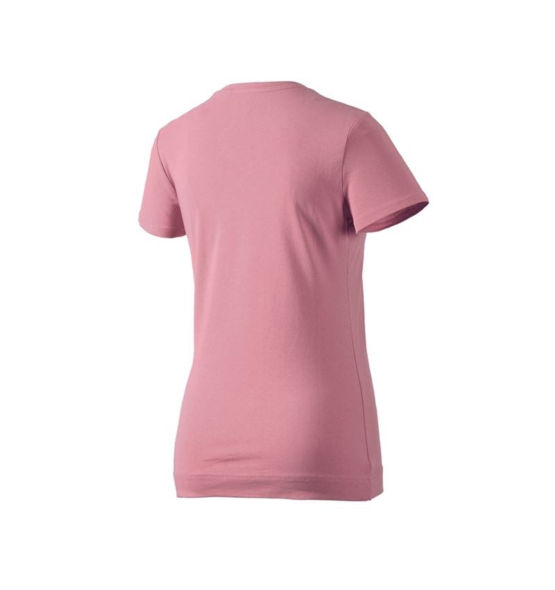 Bovenkleding: e.s. T-Shirt cotton stretch, dames + oudroze 4