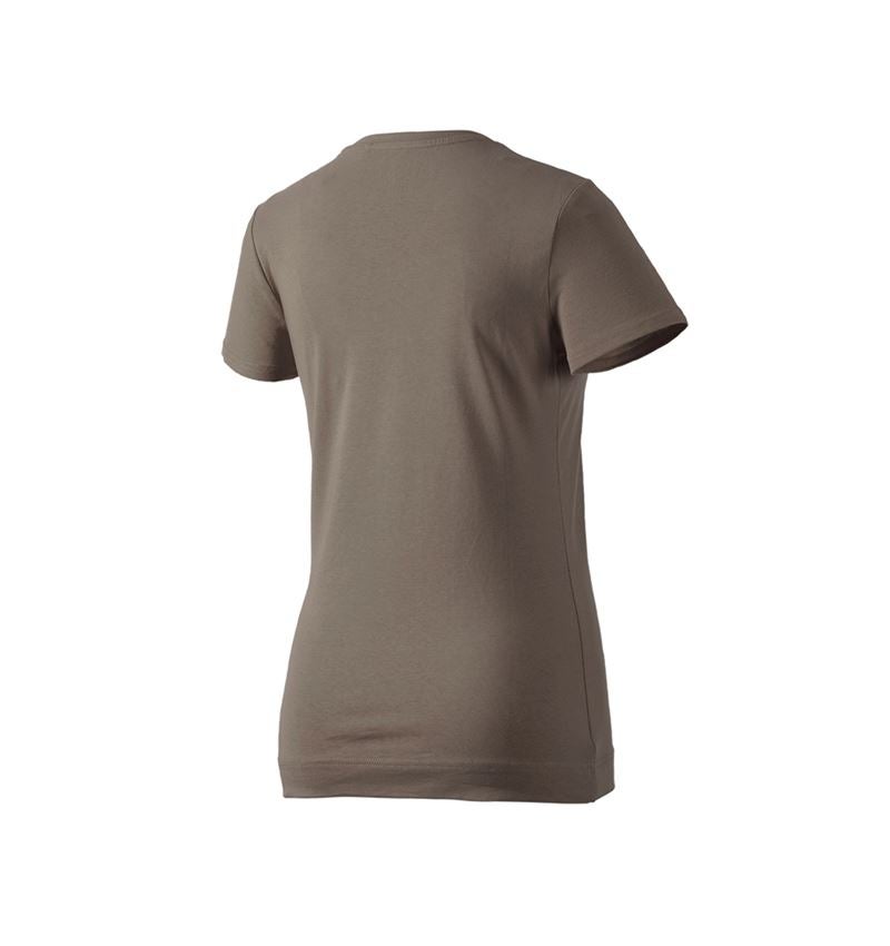 Bovenkleding: e.s. T-Shirt cotton stretch, dames + steen 5