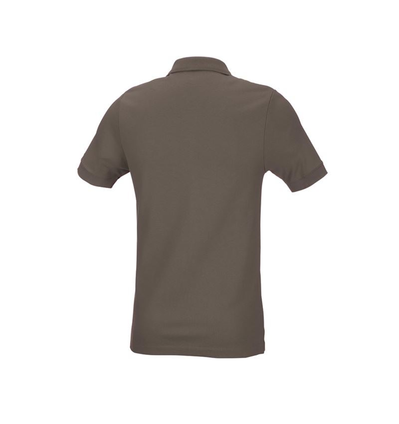 Bovenkleding: e.s. Pique-Polo cotton stretch, slim fit + steen 3