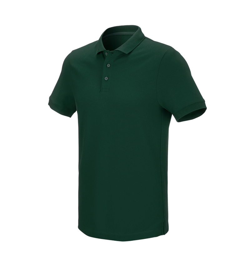 Schrijnwerkers / Meubelmakers: e.s. Pique-Polo cotton stretch + groen 2