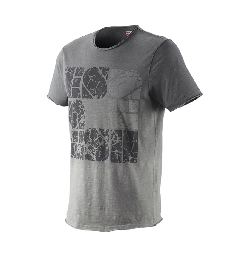 Bovenkleding: e.s. T-Shirt denim workwear + graniet vintage 3