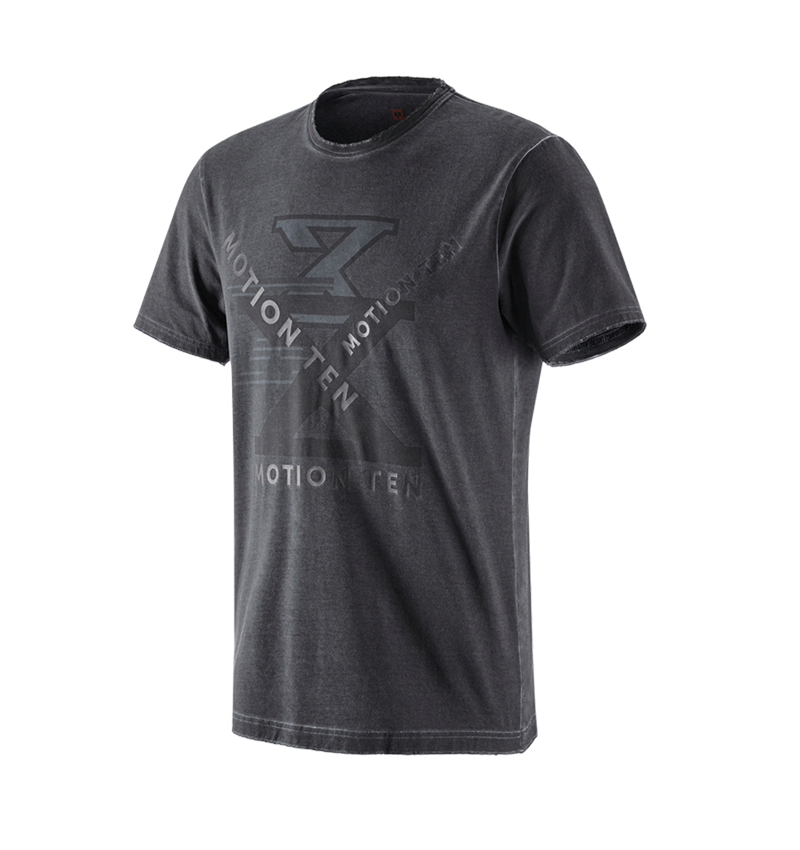 Onderwerpen: T-Shirt e.s.motion ten + oxidezwart vintage 1
