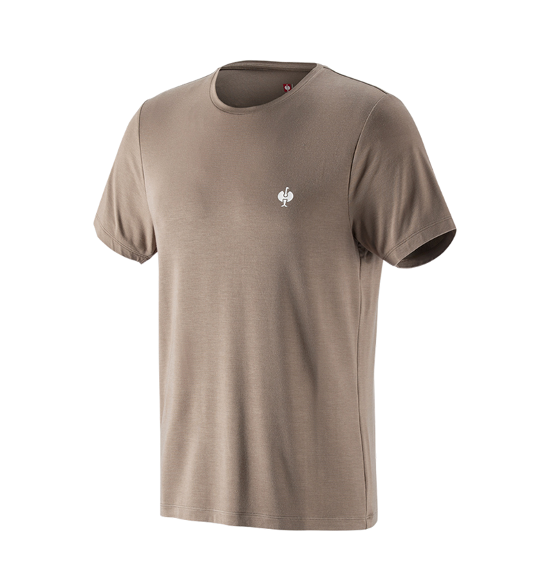 Bovenkleding: Modal-shirt e.s. ventura vintage + omber bruin 1