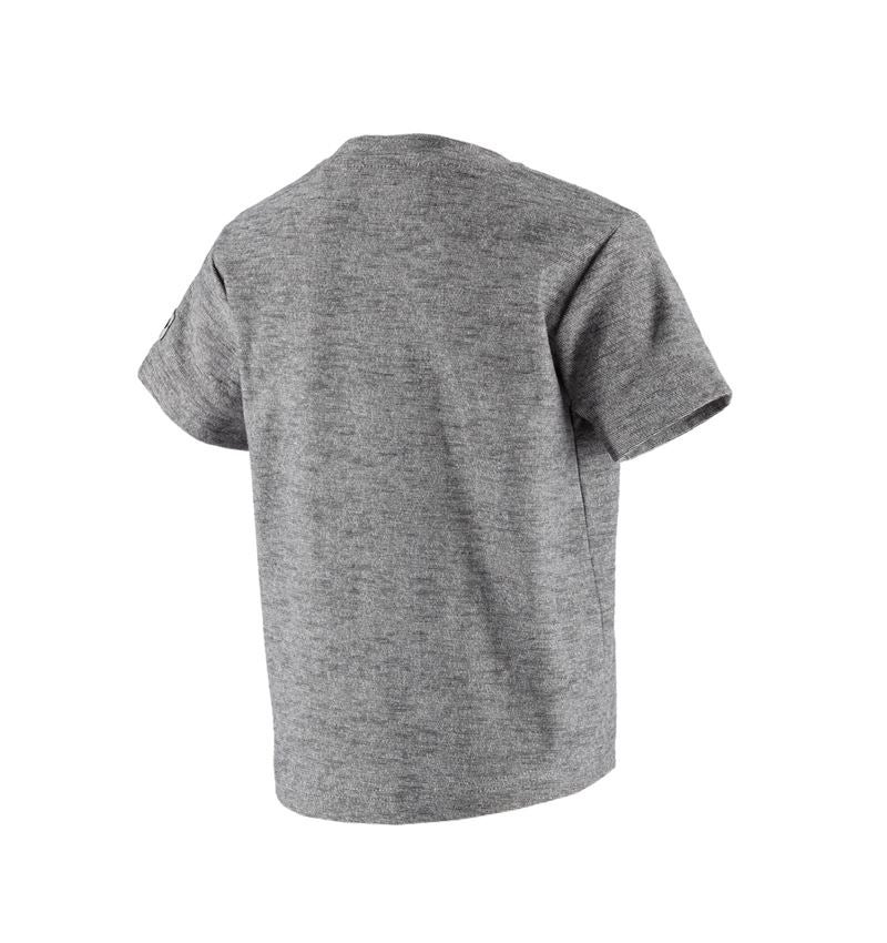 Bovenkleding: T-Shirt e.s.vintage, kinderen + zwart melange 3