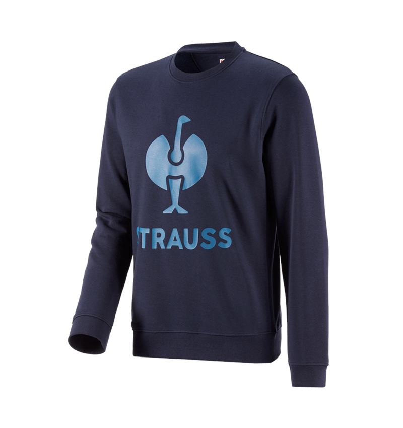 Bovenkleding: Sweatshirt e.s.motion 2020 + donkerblauw/atol 1