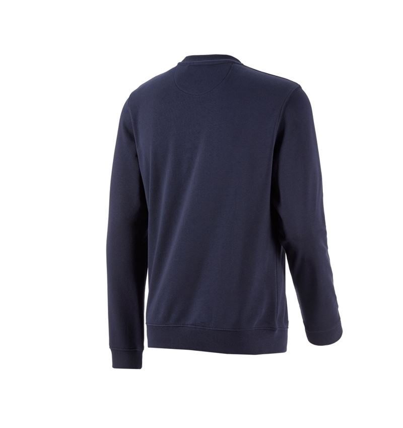 Bovenkleding: Sweatshirt e.s.motion 2020 + donkerblauw/atol 2