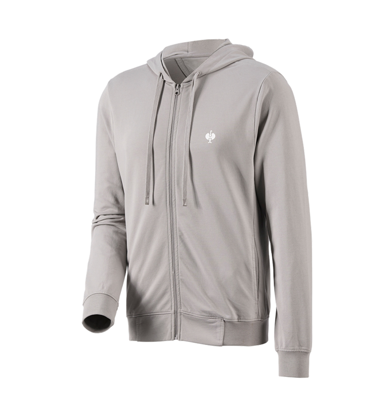 Bovenkleding: Capuchon-Sweatjack e.s.motion ten + opaalgrijs vintage 2