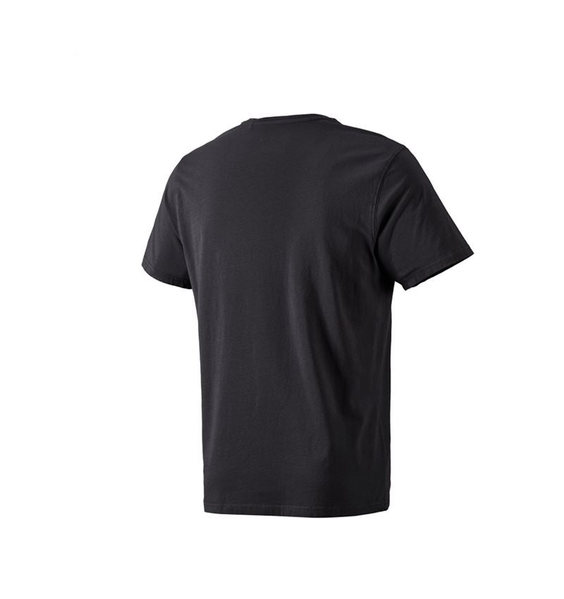 Onderwerpen: T-Shirt e.s.motion ten pure + oxidezwart vintage 3