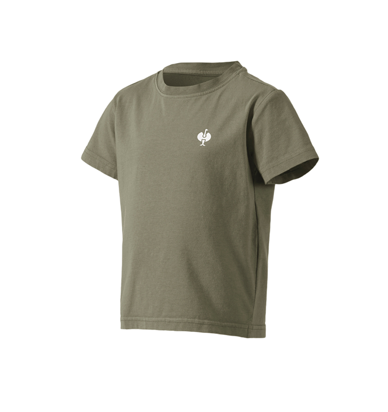 Bovenkleding: T-Shirt e.s.motion ten pure, kinderen + moerasgroen vintage 2