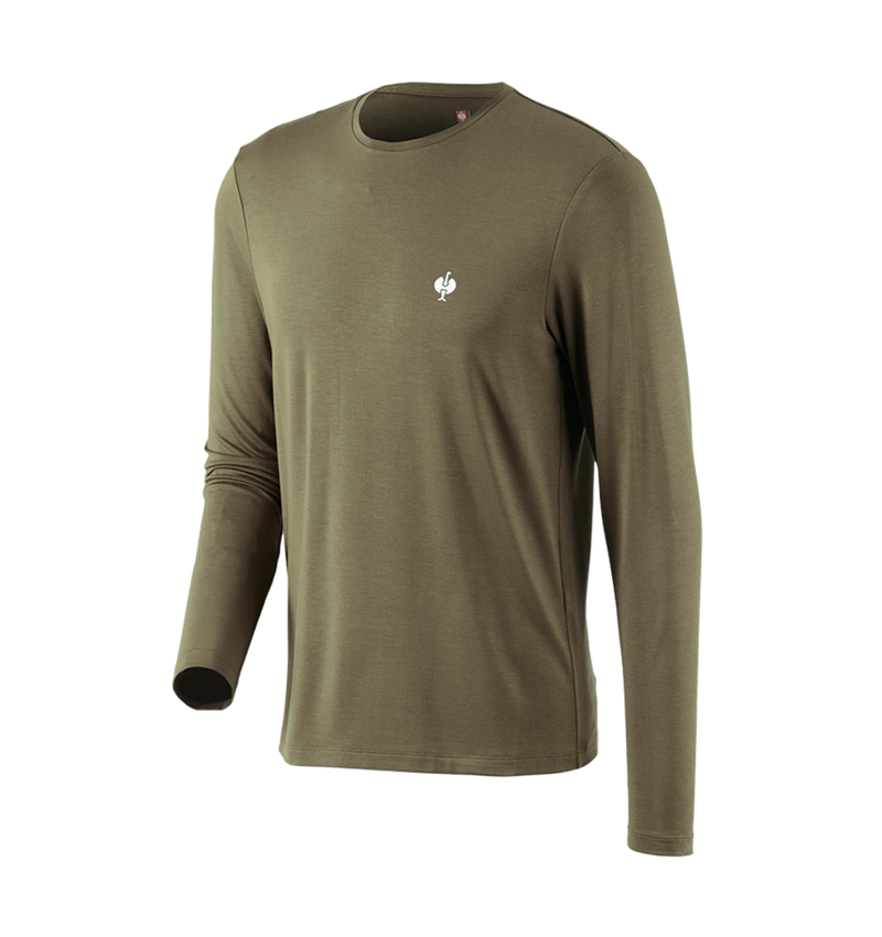 Onderwerpen: Modal-Longsleeve e.s.concrete + moddergroen 3