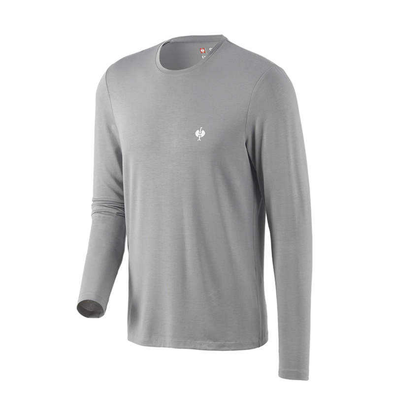Bovenkleding: Modal-Longsleeve e.s.concrete + parelgrijs 4