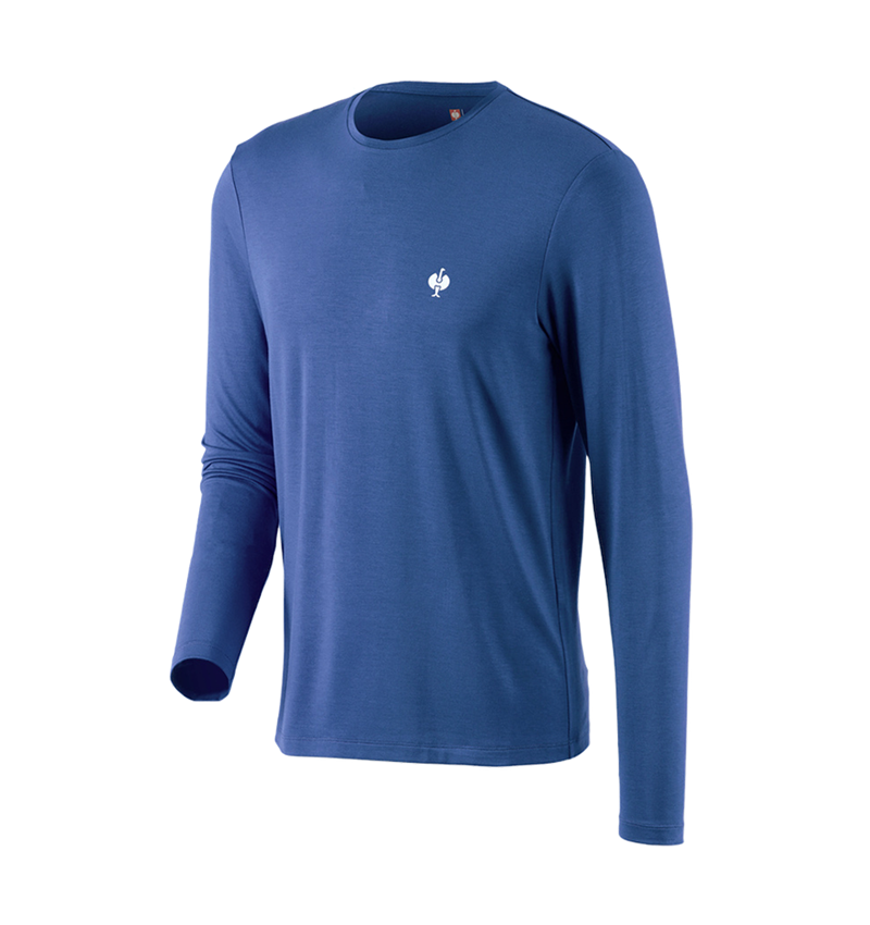 Onderwerpen: Modal-Longsleeve e.s.concrete + alkalisch blauw 3