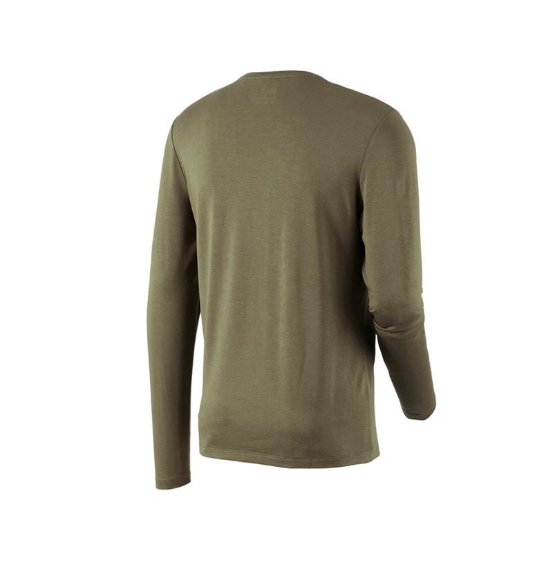 Onderwerpen: Modal-Longsleeve e.s.concrete + moddergroen 4