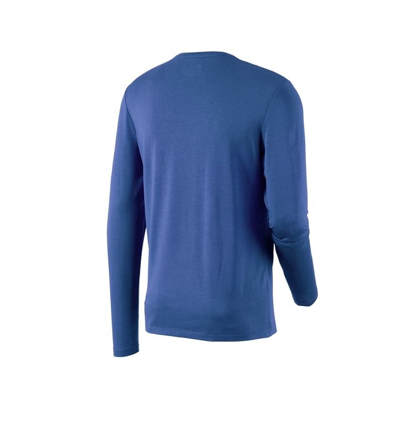 Onderwerpen: Modal-Longsleeve e.s.concrete + alkalisch blauw 4