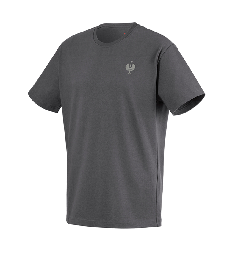 Onderwerpen: T-Shirt heavy e.s.iconic + carbongrijs 9