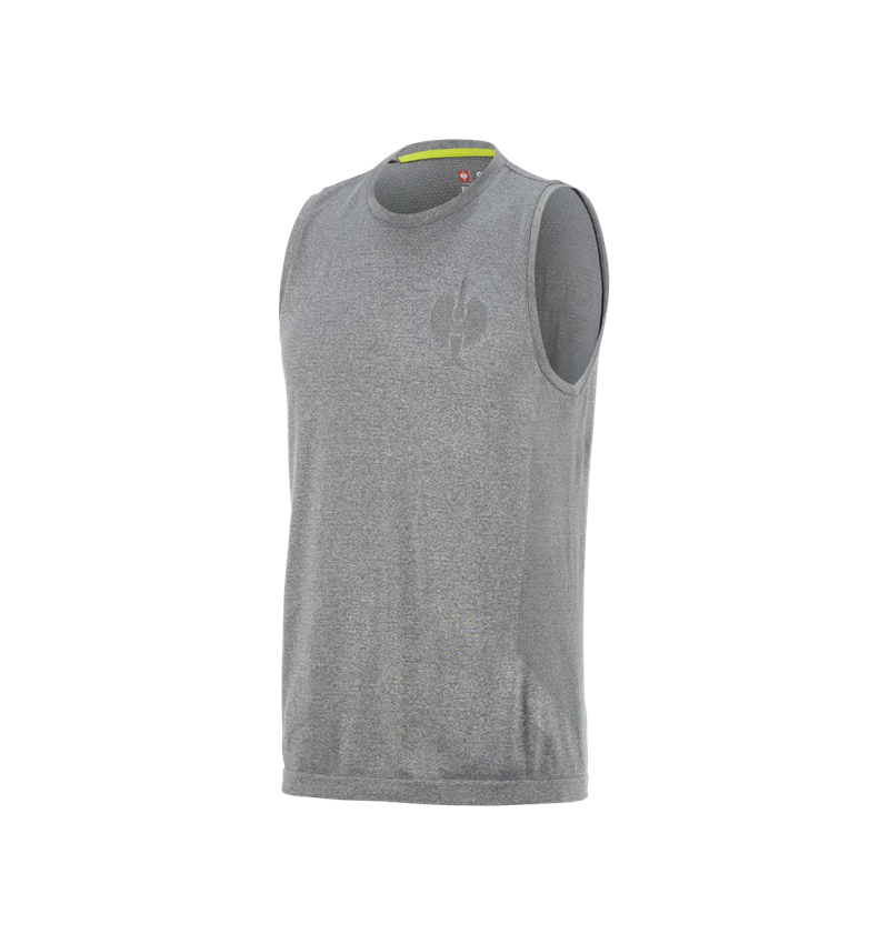 Bovenkleding: Athletic shirt seamless e.s.trail + bazaltgrijs melange 6