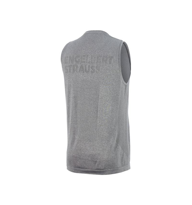 Bovenkleding: Athletic shirt seamless e.s.trail + bazaltgrijs melange 7