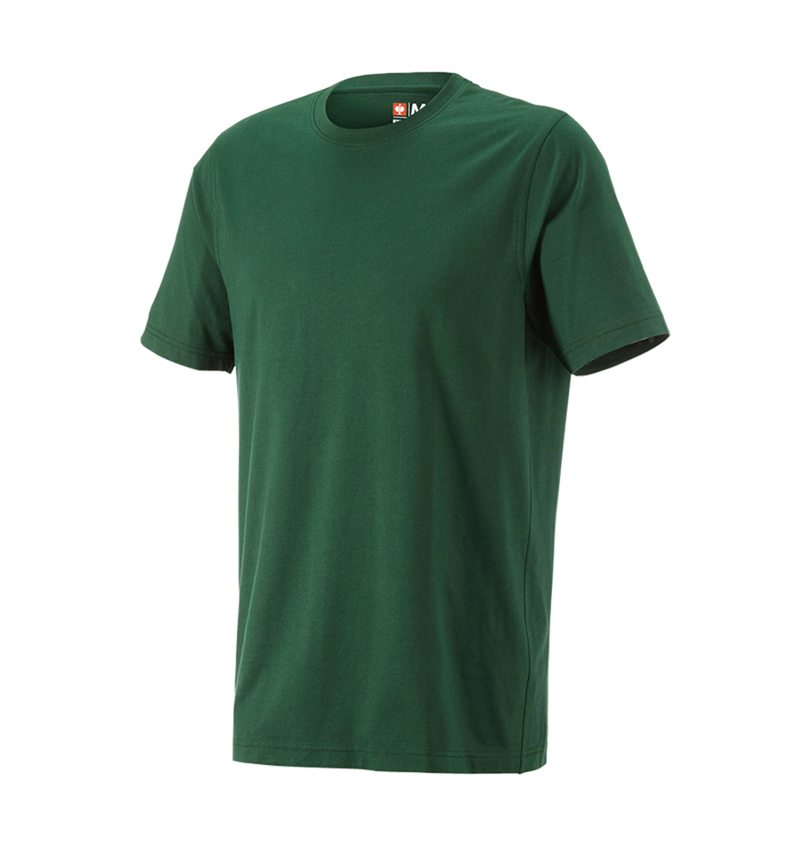 Bovenkleding: e.s. T-Shirt cotton, long fit + groen 3