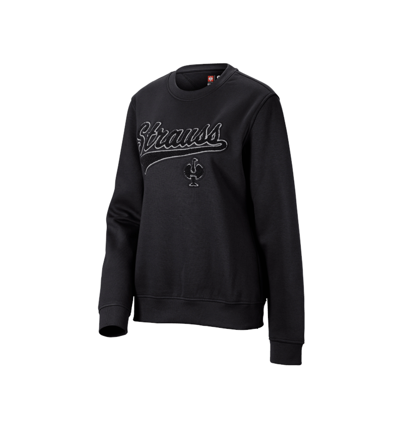 Bovenkleding: Sweatshirt e.s.e:pic, dames + zwart 4