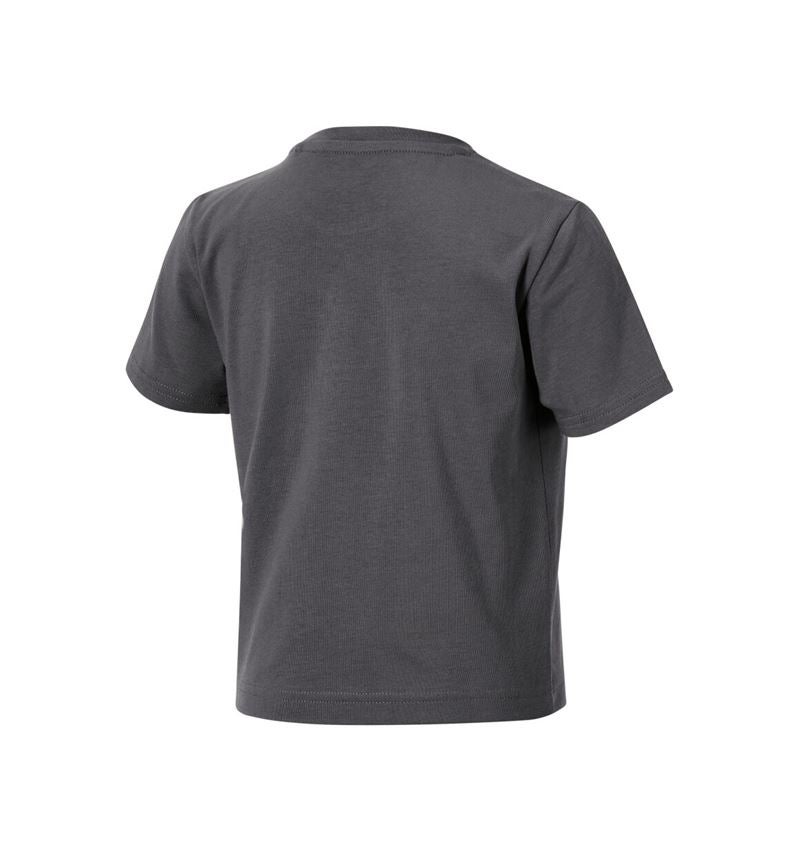 Bovenkleding: T-Shirt e.s.e:pic, kinderen + carbongrijs 4