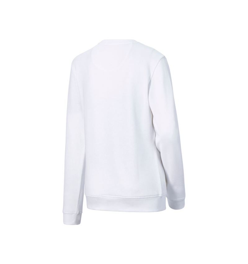 Bovenkleding: Sweatshirt e.s.industry, dames + wit 2