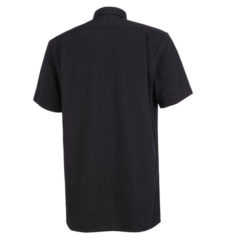 Bovenkleding: Business overhemd e.s.comfort, korte mouw + zwart 3