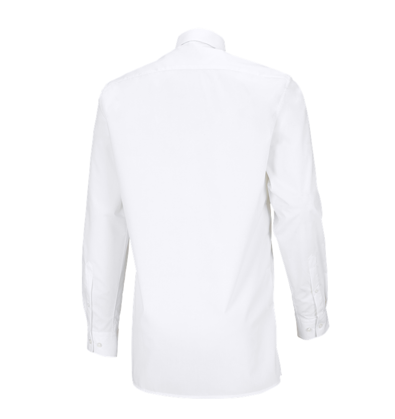 Bovenkleding: e.s. Service-overhemd lange mouw + wit 3