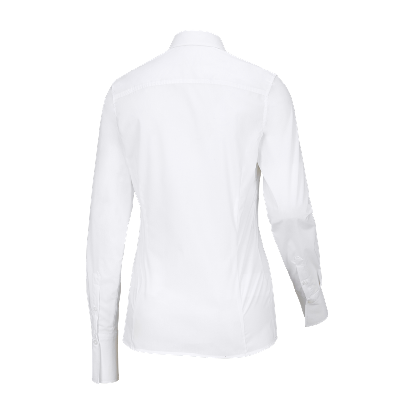 Onderwerpen: Business-blouse e.s.comfort, lange mouw + wit 3